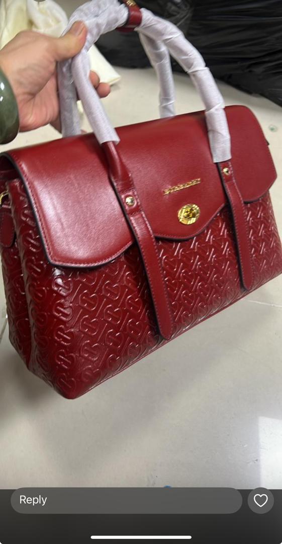 Lovely Burberry bag for work. All leather